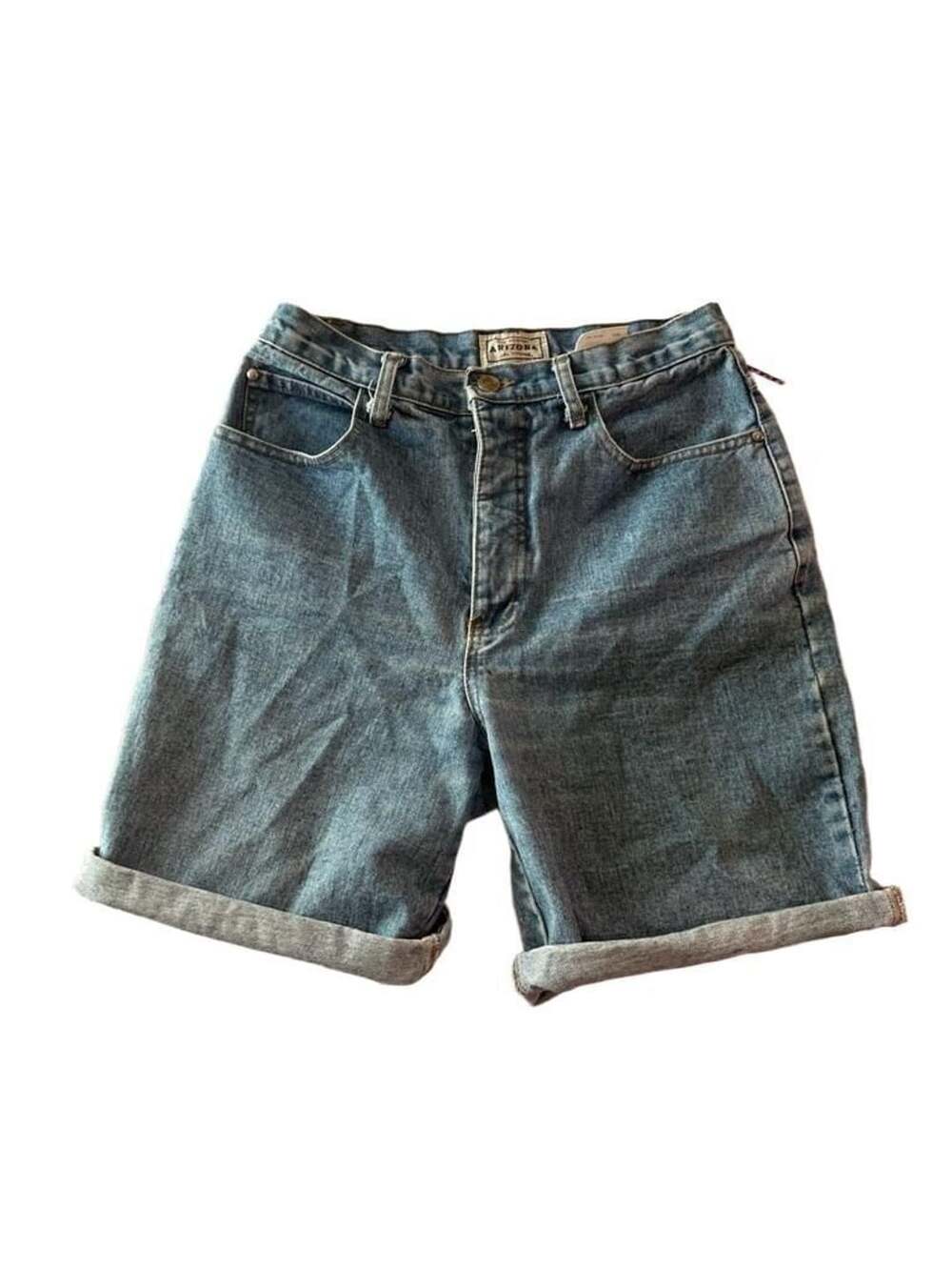 Vintage Arizona Jean Company Style 4132 Blue Denim Shorts Size 9